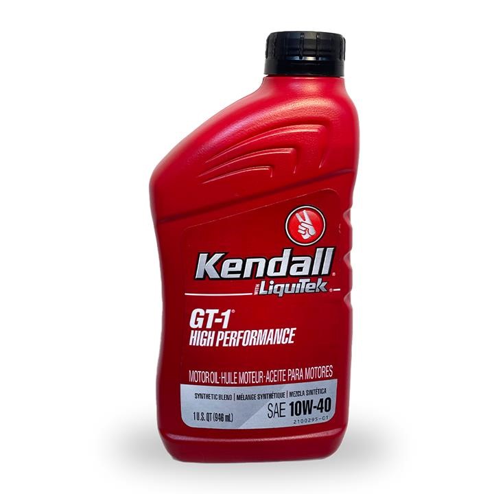 Kendall 1081200 Моторна олива Kendall GT-1 High Performance 10W-40, 0,946л 1081200: Купити в Україні - Добра ціна на EXIST.UA!