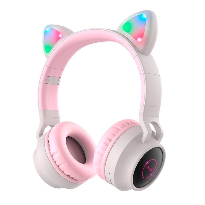 Hoco 35031 Бездротові навушники Bluetooth HOCO W27, Pink/Gray, Box 35031: Купити в Україні - Добра ціна на EXIST.UA!