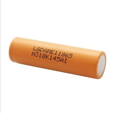 LG 17365 Акумулятор 18650 Li-Ion LG INR18650 ME1 (LGDAME11865), 2100mAh, 4.2A, 4.2/3.65/2.8V, Orange 17365: Купити в Україні - Добра ціна на EXIST.UA!