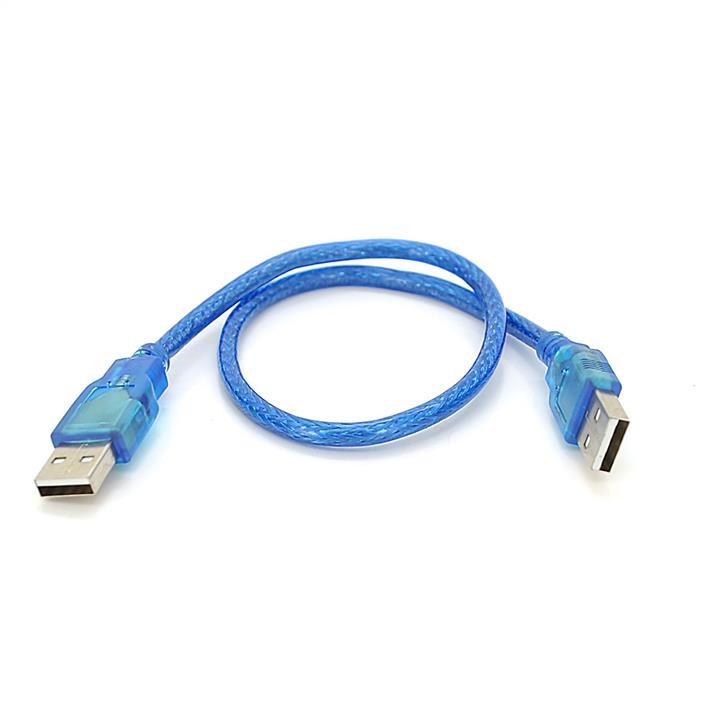 Ritar 07372 Кабель USB 2.0 RITAR AM / AM, 0.5m, прозорий синій 07372: Купити в Україні - Добра ціна на EXIST.UA!