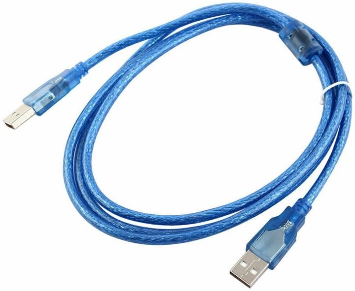 Ritar 07375 Кабель USB 2.0 RITAR AM / AM, 3.0m, прозорий синій 07375: Купити в Україні - Добра ціна на EXIST.UA!