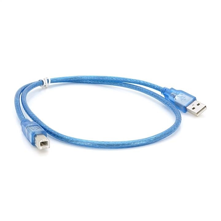 Ritar 07376 Кабель USB 2.0 RITAR AM / BM, 0.5m, прозорий синій 07376: Приваблива ціна - Купити в Україні на EXIST.UA!