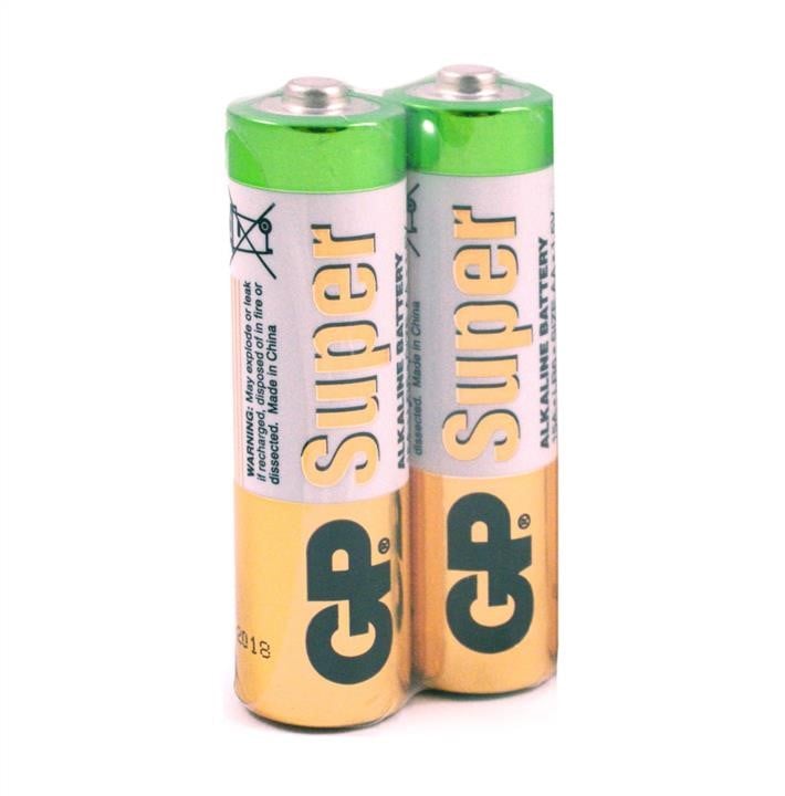 GP Batteries 04615 Батарейка GP Super 24A-S2, лужна AAA, 2 шт у вакуумній упаковці 04615: Купити в Україні - Добра ціна на EXIST.UA!