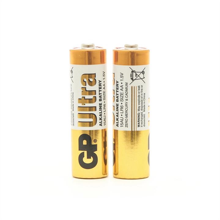 GP Batteries 04617 Батарейка GP Ultra 15AUEBC-2S2 лужна AA, 2 шт у вакуумній упаковці 04617: Купити в Україні - Добра ціна на EXIST.UA!
