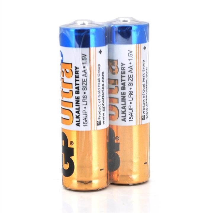 GP Batteries 04620 Батарейка GP Ultra Plus 15AUP-2S2, лужна AA, 2 шт у вакуумній упаковці 04620: Купити в Україні - Добра ціна на EXIST.UA!