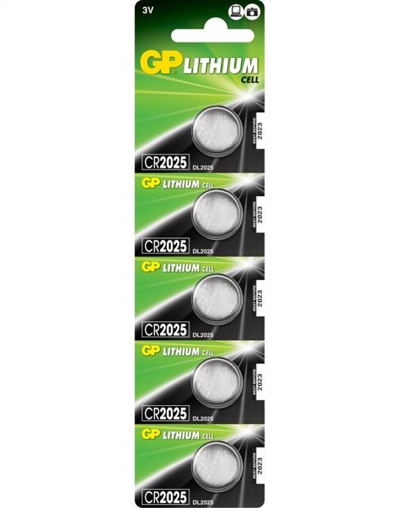 GP Batteries 04604 Батарейка літієва GP CR2025-8C5, 5 шт в блістері 04604: Купити в Україні - Добра ціна на EXIST.UA!
