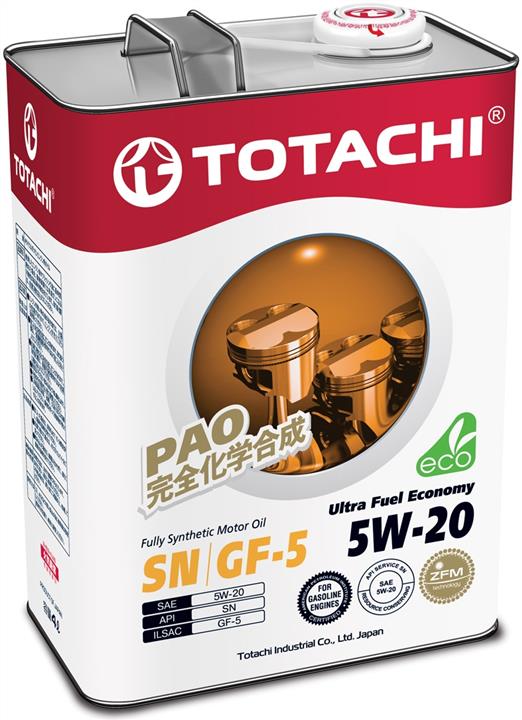 Totachi 4562374690660 Моторна олива Totachi Ultra Fuel Economy 5W-20, 4л 4562374690660: Приваблива ціна - Купити в Україні на EXIST.UA!