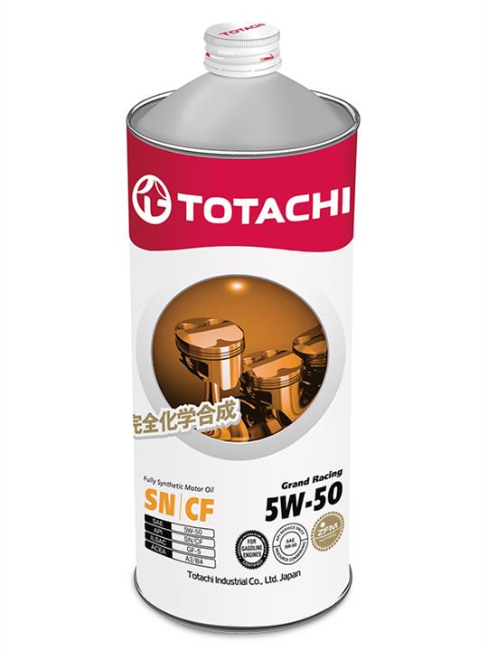 Totachi 4562374690691 Моторна олива Totachi Grand Racing 5W-50, 1л 4562374690691: Приваблива ціна - Купити в Україні на EXIST.UA!