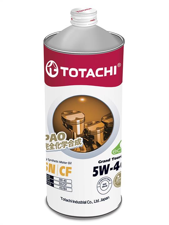 Totachi 4562374690837 Моторна олива Totachi Grand Touring Fully Synthetic SN 5W-40, 1л 4562374690837: Купити в Україні - Добра ціна на EXIST.UA!