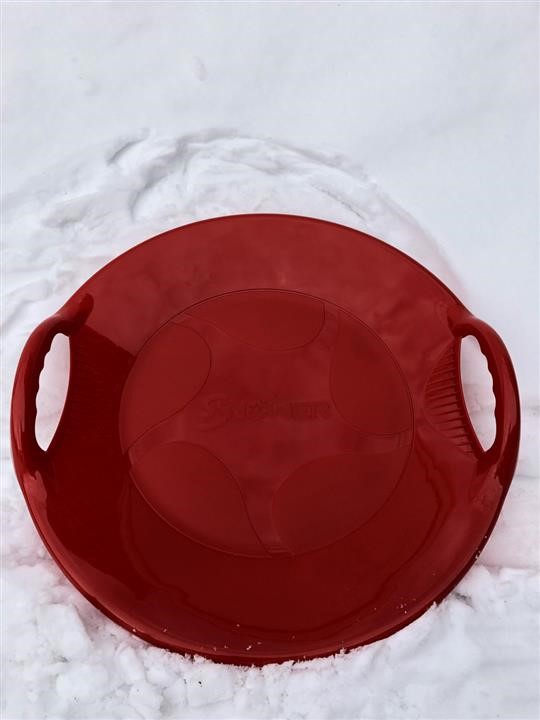 Snower 4820211100018 Зимові санки-диск, червоний 4820211100018: Купити в Україні - Добра ціна на EXIST.UA!
