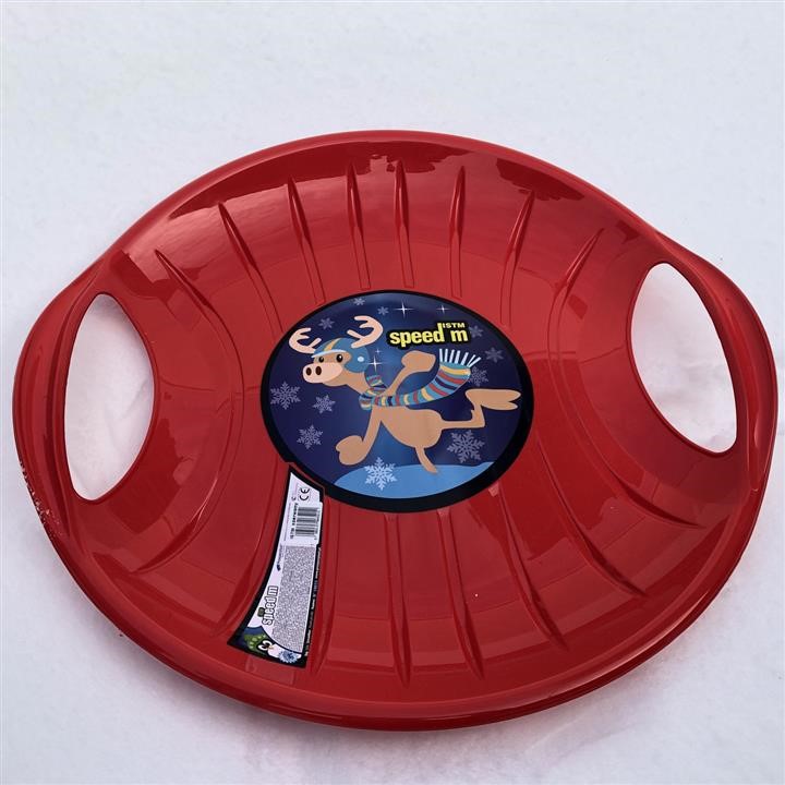 Prosperplast 5905197065212 Зимові санки-диск SPEED-M, червоні 5905197065212: Приваблива ціна - Купити в Україні на EXIST.UA!