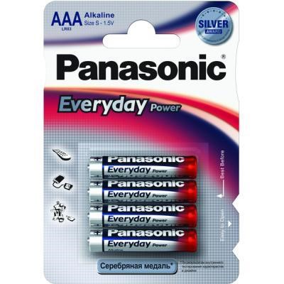 Panasonic LR03REE/4BR Батарейка Everyday Power AAA/LR03 BL 4 шт LR03REE4BR: Купити в Україні - Добра ціна на EXIST.UA!
