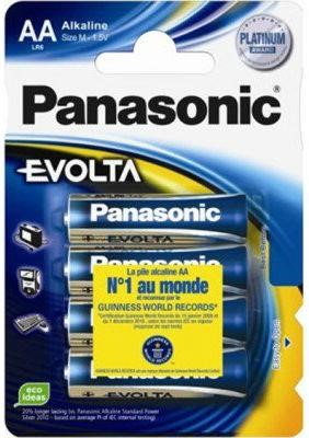 Panasonic LR6EGE/4BP Батарейка Evolta AA/LR06 BL 4 шт LR6EGE4BP: Купити в Україні - Добра ціна на EXIST.UA!