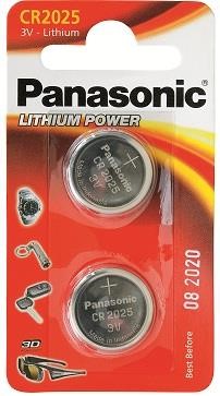 Panasonic CR-2025EL/2B Батарейка CR 2025 BL 2шт CR2025EL2B: Купити в Україні - Добра ціна на EXIST.UA!