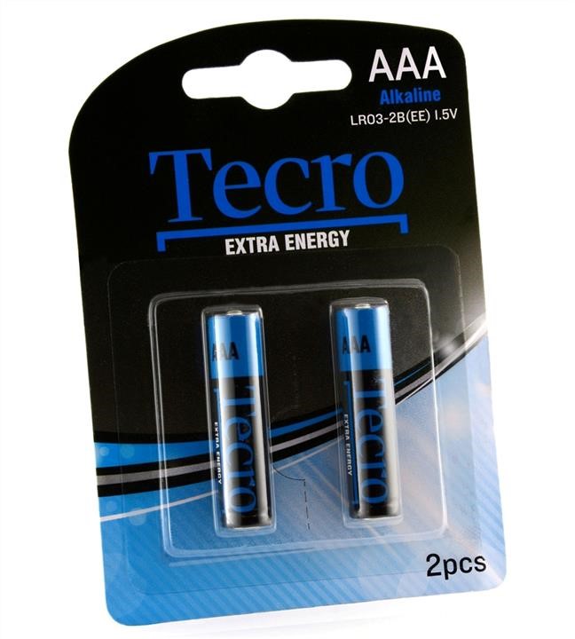 Tecro LR03-2B(EE) Батарейка Extra Energy Alkaline AAA/LR03 BL, 2 шт. LR032BEE: Купити в Україні - Добра ціна на EXIST.UA!