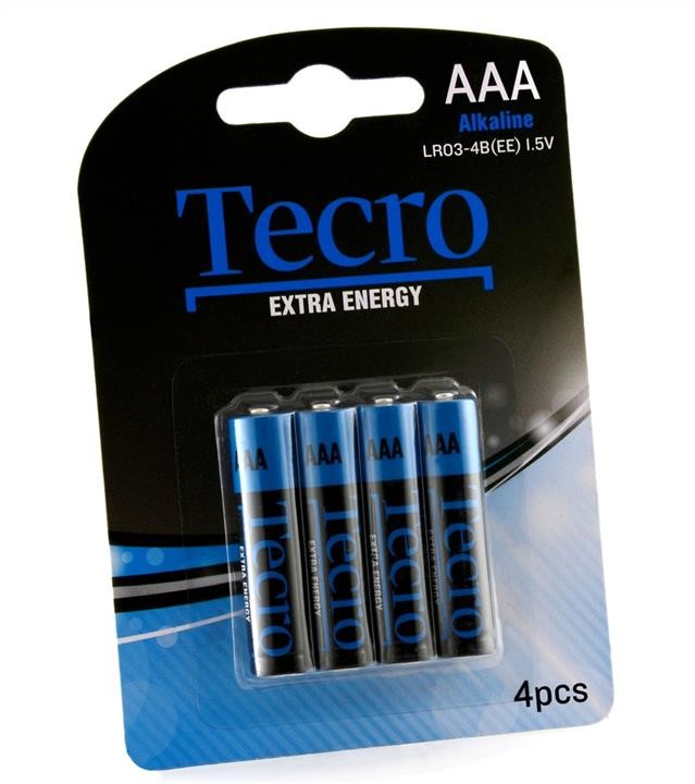 Tecro LR03-4B(EE) Батарейка Extra Energy Alkaline AAA/LR03 BL, 4 шт. LR034BEE: Купити в Україні - Добра ціна на EXIST.UA!