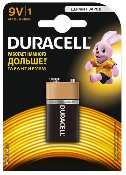 Duracell 6LP3146/MN1604 Батарейка Duracell Basic 6LR61/MN1604 BL, 1шт 6LP3146MN1604: Купити в Україні - Добра ціна на EXIST.UA!