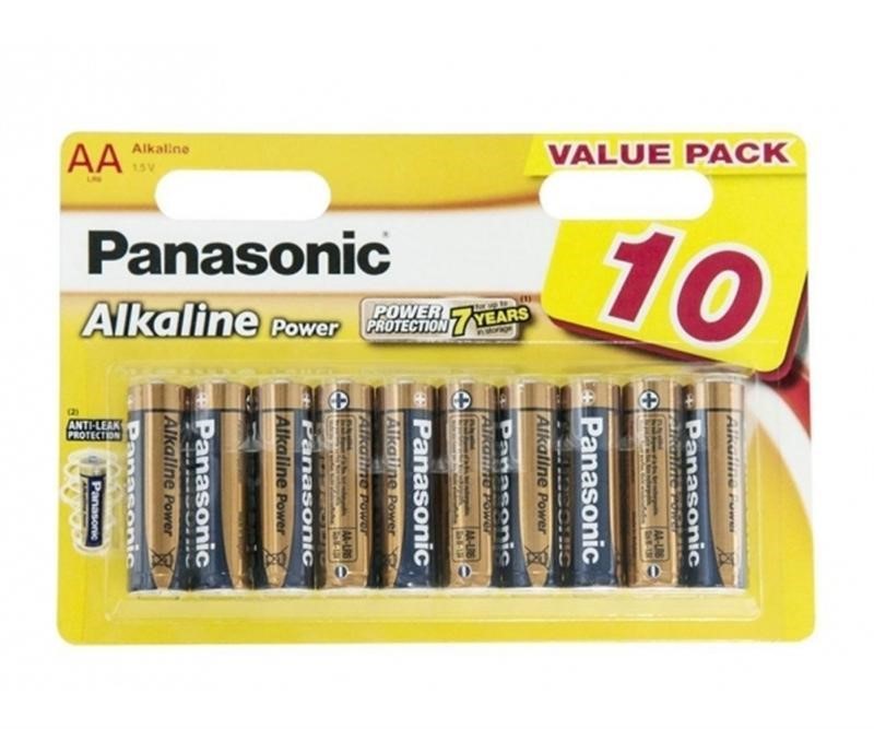 Panasonic LR6REB/10BW Батарейка Alkaline Power AA/LR06 BL 10 шт LR6REB10BW: Купити в Україні - Добра ціна на EXIST.UA!