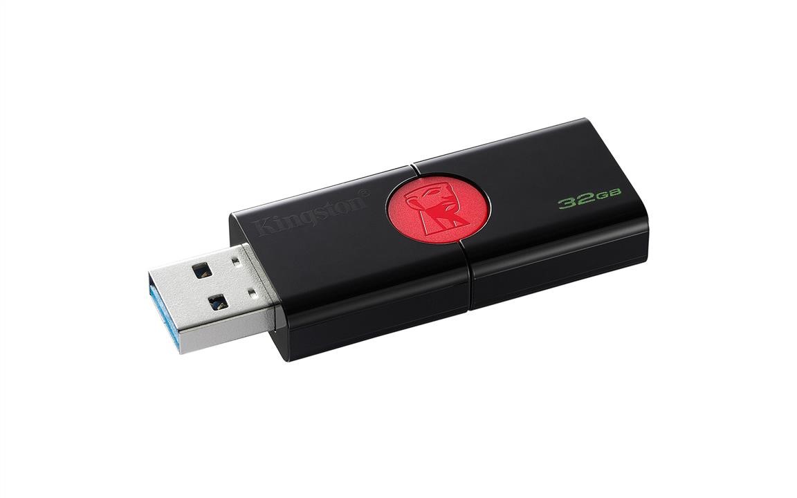 Флеш-накопичувач USB3.1 32GB Kingston DataTraveler 106 Black &#x2F; Red (DT106 &#x2F; 32GB) Kingston DT106&#x2F;32GB