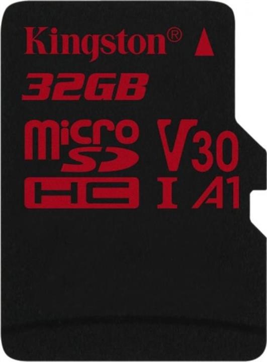 Kingston SDCR/32GBSP Карта пам'яті MicroSDHC 32GB UHS-I / U3 Class 10 Kingston Canvas React R100 / W80MB / s (SDCR / 32GBSP) SDCR32GBSP: Купити в Україні - Добра ціна на EXIST.UA!