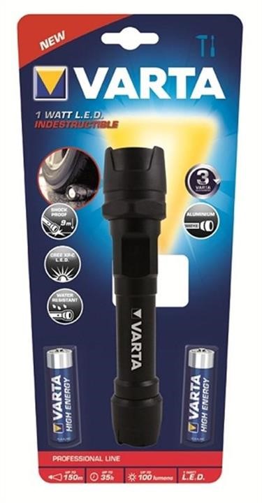 Varta 18701101421 Ліхтар Indestructible LED 18701101421: Приваблива ціна - Купити в Україні на EXIST.UA!