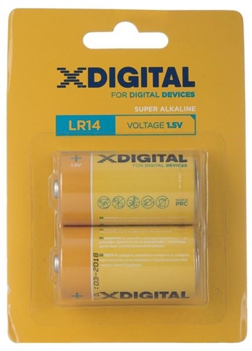 X-Digital LR14 C2 Батарейка Energy C/LR14 BL, 2шт LR14C2: Купити в Україні - Добра ціна на EXIST.UA!