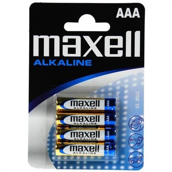 Maxell HQ-2972/4902580164010 Батарейка AAA/LR03 BL, 4 шт HQ29724902580164010: Приваблива ціна - Купити в Україні на EXIST.UA!