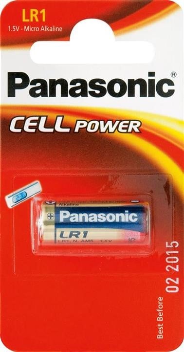Panasonic LR-1L/1BE Батарейка Micro Alkaline LR1 BL 1 шт LR1L1BE: Купити в Україні - Добра ціна на EXIST.UA!