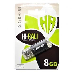 Hi-Rali HI-8GBVCBK Флеш-накопичувач USB 8GB Hi-Rali Rocket Series Black (HI-8GBVCBK) HI8GBVCBK: Приваблива ціна - Купити в Україні на EXIST.UA!