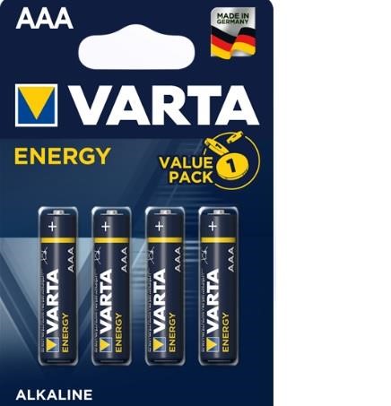 Varta VARTA 4103 Батарейка Energy 4103 AAA/LR03 BL 4шт VARTA4103: Купити в Україні - Добра ціна на EXIST.UA!