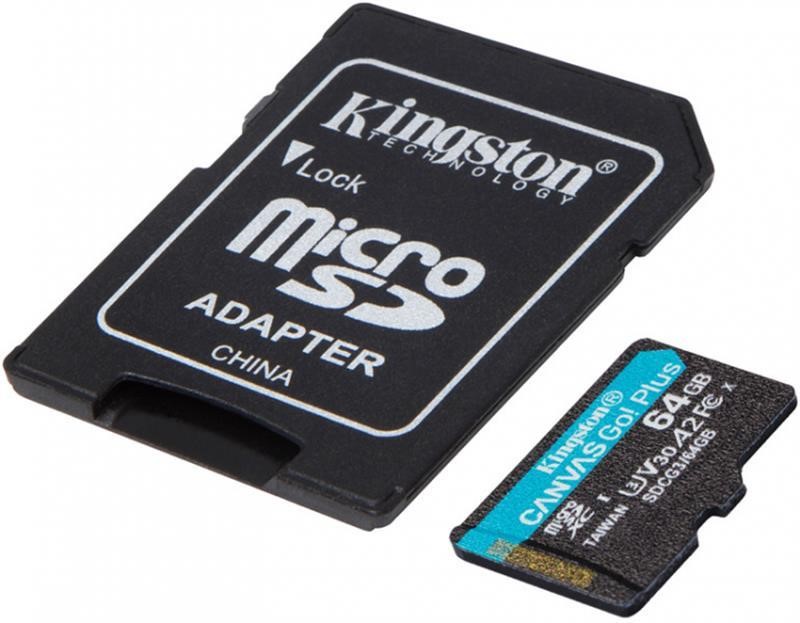 Купити Kingston SDCG3&#x2F;64GB за низькою ціною в Україні!