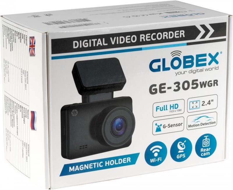 Купити Globex GE-305WGR (WIFI+GPS+REAR CAM) за низькою ціною в Україні!