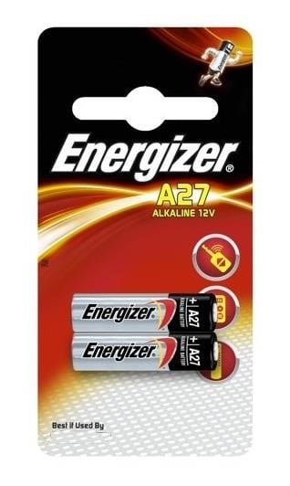Energizer ENERGIZER A27(27A)/2 Батарейка A27, 12V BL, 2 шт ENERGIZERA2727A2: Купити в Україні - Добра ціна на EXIST.UA!