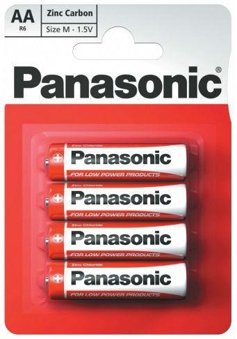 Panasonic R6REL/4BPR Батарейка Red Zink AA/LR06 BL 4 шт R6REL4BPR: Купити в Україні - Добра ціна на EXIST.UA!