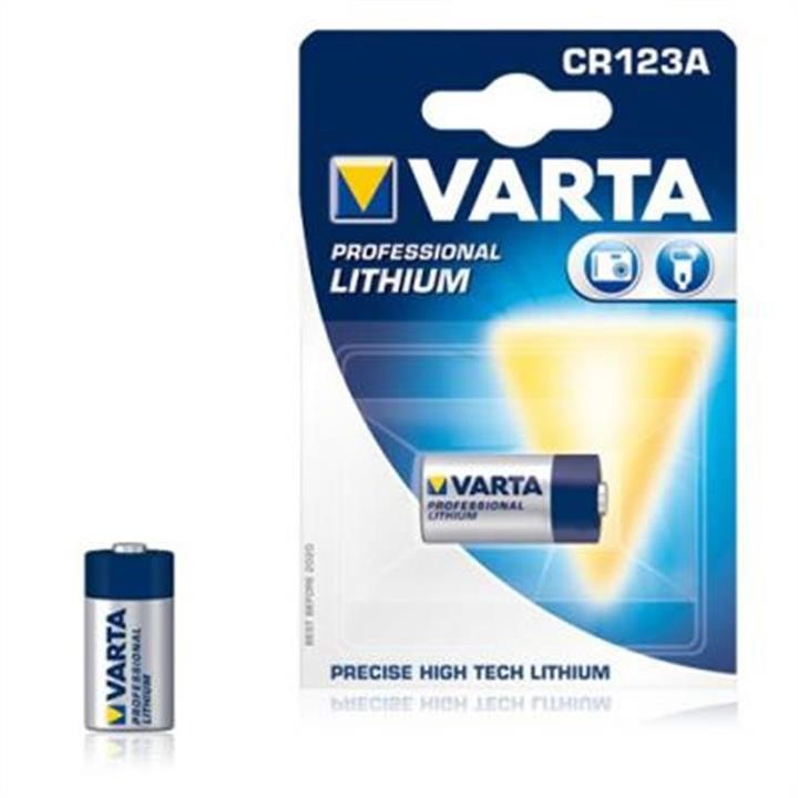 Varta 6205301401 Батарейка Prof. Photo CR 123A BL 1шт 6205301401: Купити в Україні - Добра ціна на EXIST.UA!