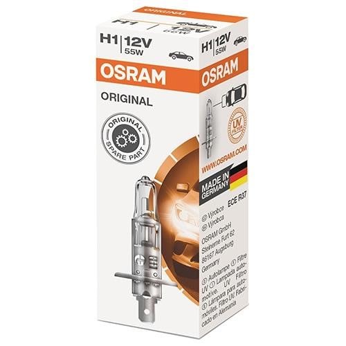 Osram 64150-01B Лампа галогенна Osram Original 12В H1 55Вт 6415001B: Приваблива ціна - Купити в Україні на EXIST.UA!