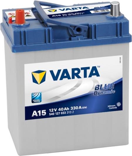 Varta 5401270333132 Акумулятор Varta Blue Dynamic 12В 40Ач 330А(EN) L+ 5401270333132: Приваблива ціна - Купити в Україні на EXIST.UA!
