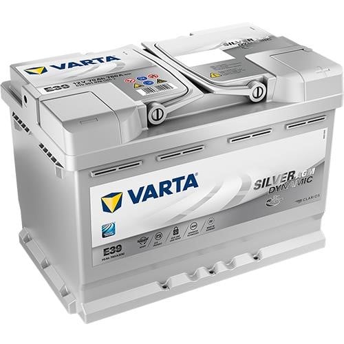 Varta 570901076D852 Акумулятор Varta Silver Dynamic AGM 12В 70Ач 760А(EN) R+ 570901076D852: Приваблива ціна - Купити в Україні на EXIST.UA!