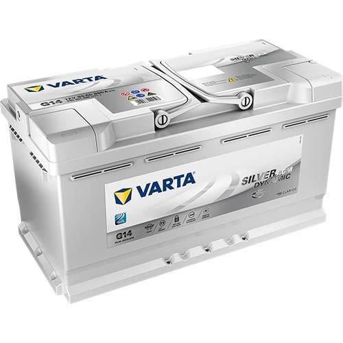 Varta 595901085D852 Акумулятор Varta Silver Dynamic AGM 12В 95Ач 850А(EN) R+ 595901085D852: Приваблива ціна - Купити в Україні на EXIST.UA!