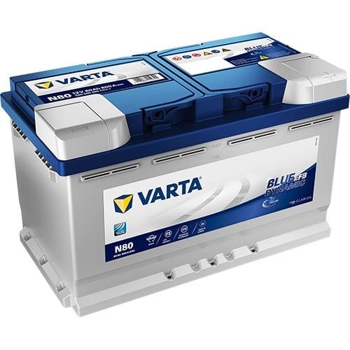 Varta 580500080D842 Акумулятор Varta Blue Dynamic EFB 12В 80Ач 800А(EN) R+ 580500080D842: Купити в Україні - Добра ціна на EXIST.UA!