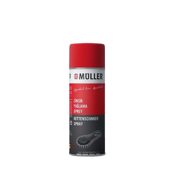 Muller 890131400 Мастило-спрей для ланцюгів Muller Chain Lubrication Spray, 400 мл 890131400: Купити в Україні - Добра ціна на EXIST.UA!