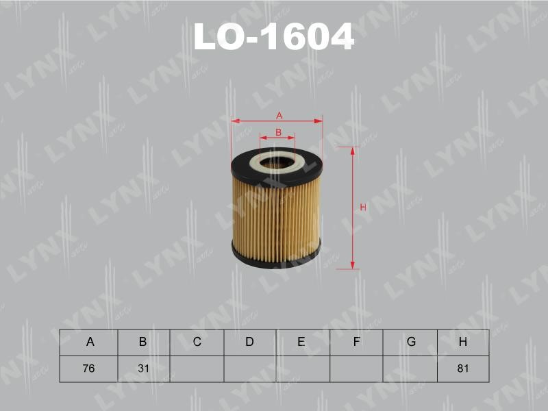 Купити LYNXauto LO-1604 за низькою ціною в Україні!