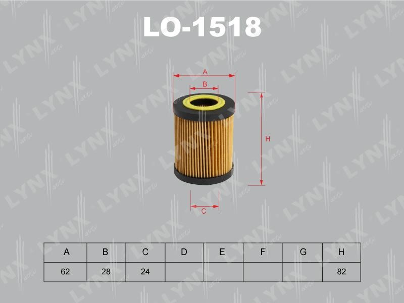 Купити LYNXauto LO-1518 за низькою ціною в Україні!