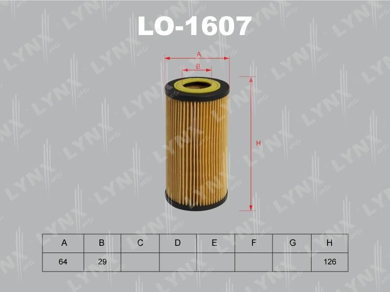 Купити LYNXauto LO-1607 за низькою ціною в Україні!