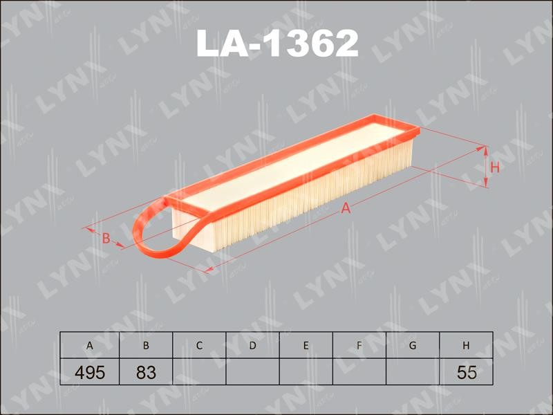 Купити LYNXauto LA-1362 за низькою ціною в Україні!