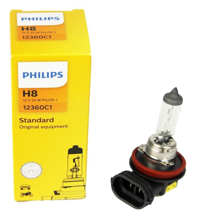 Лампа галогенна Philips Standard 12В H8 35Вт Philips 12360C1