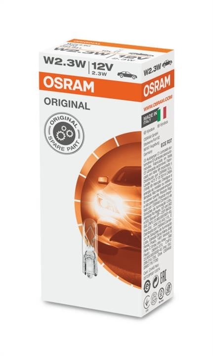 Osram 2723 Лампа розжарювання W2,3W 12V 2,3W 2723: Приваблива ціна - Купити в Україні на EXIST.UA!