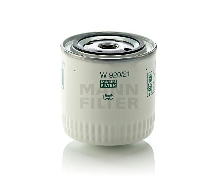 Mann-Filter W 920/21 (10) Фільтр масляний W9202110: Приваблива ціна - Купити в Україні на EXIST.UA!