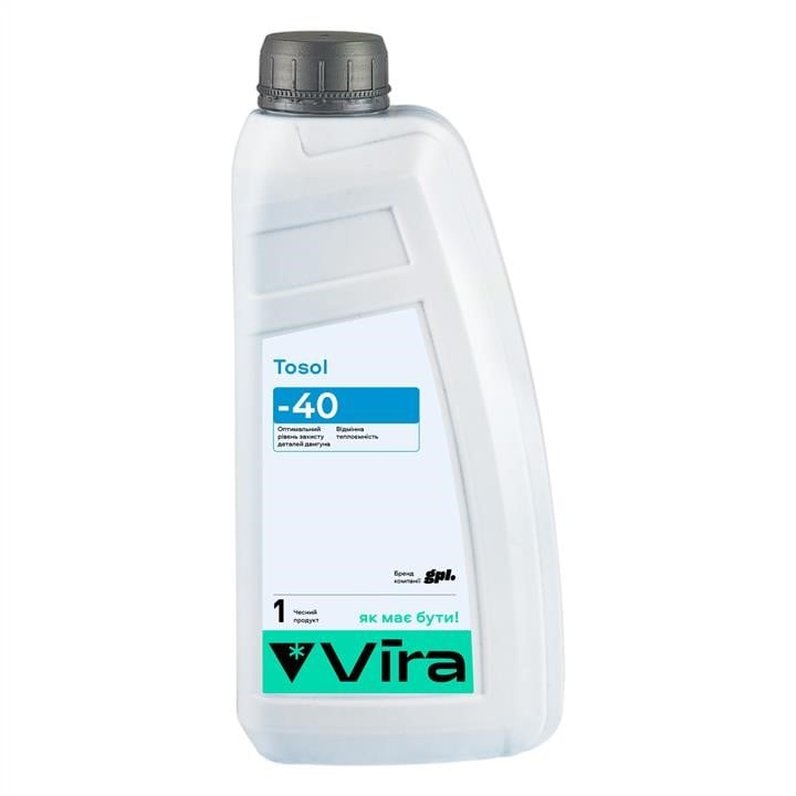 Vira VI0011 Антифриз Vira Tosol -40°C, 1л VI0011: Купити в Україні - Добра ціна на EXIST.UA!