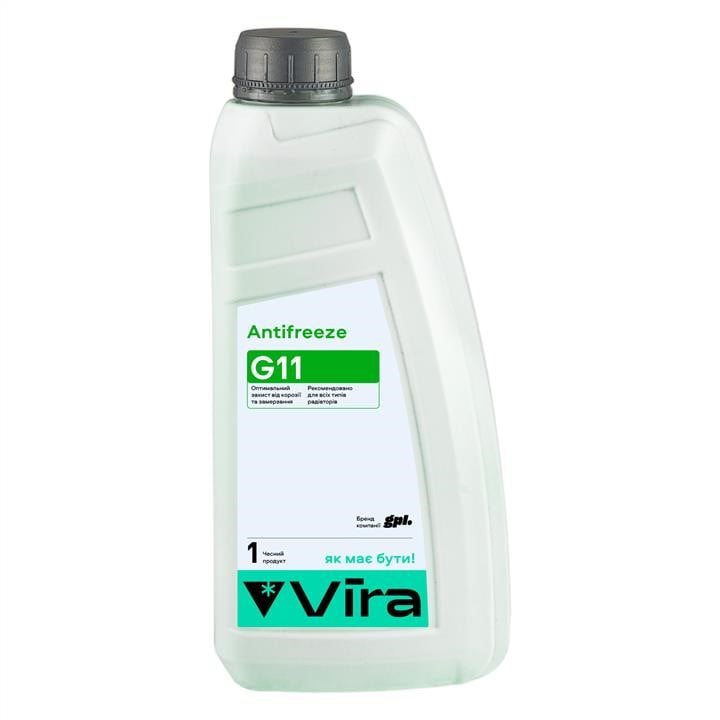 Vira VI0030 Антифриз Vira G11, зелений, 1л VI0030: Купити в Україні - Добра ціна на EXIST.UA!
